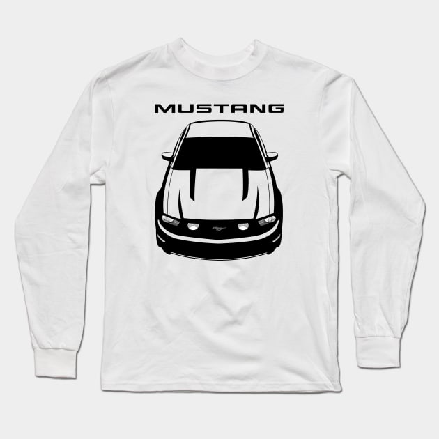 Mustang GT 2010-2012 Long Sleeve T-Shirt by V8social